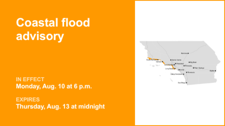 Update: Coastal flood advisory issued for Los Angeles County beaches until early Thursday - Whittier Daily News