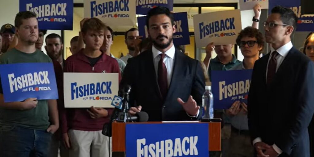 Florida gubernatorial candidate James Fishback’s running mate under criminal investigation - WCTV