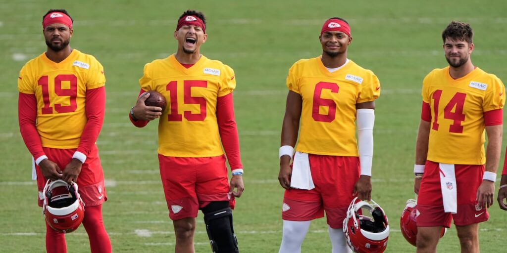 Chiefs preseason opener to showcase Fields and Nussmeier at quarterback - KCTV