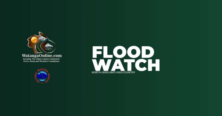 Flood Watch in Effect for Watauga County Through Late Tonight - WataugaOnline.com