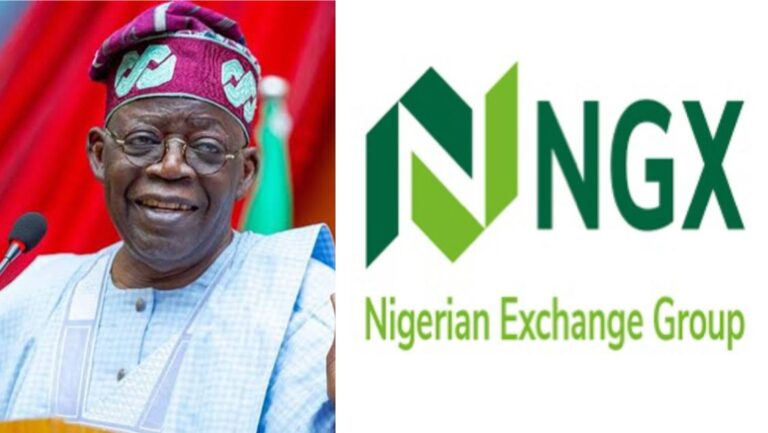 Tinubu lauds NGX, economic team as stock market value rises to N160 trillion - Peoples Gazette Nigeria
