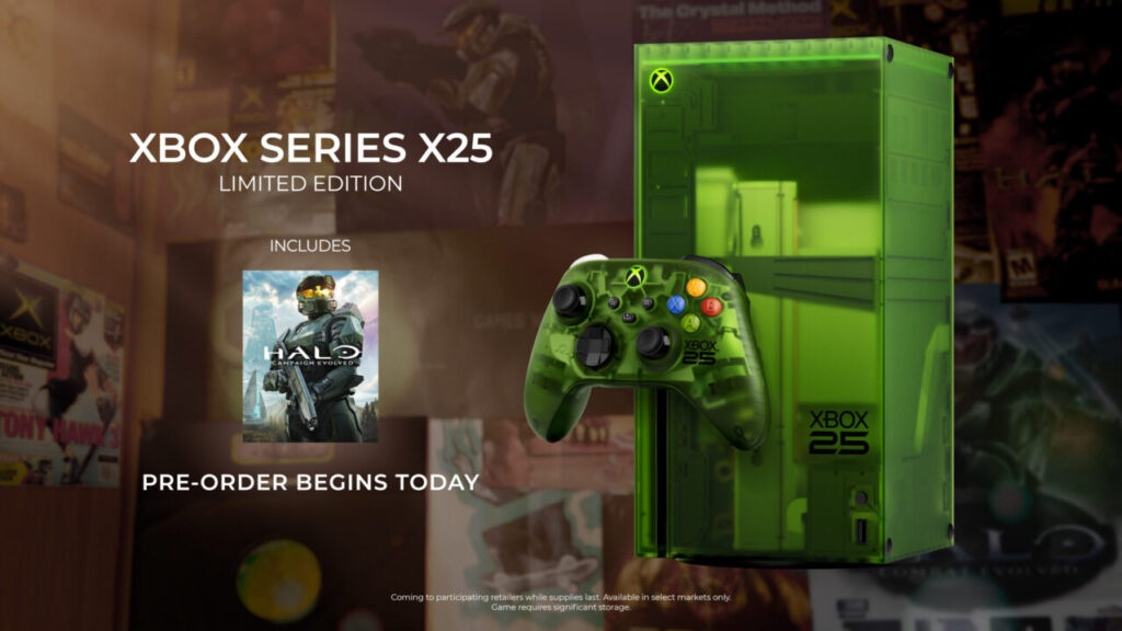 XBOX Opens Pre-Orders for 25th Anniversary Collection Featuring Limited Edition Console and Controller - SSBCrack