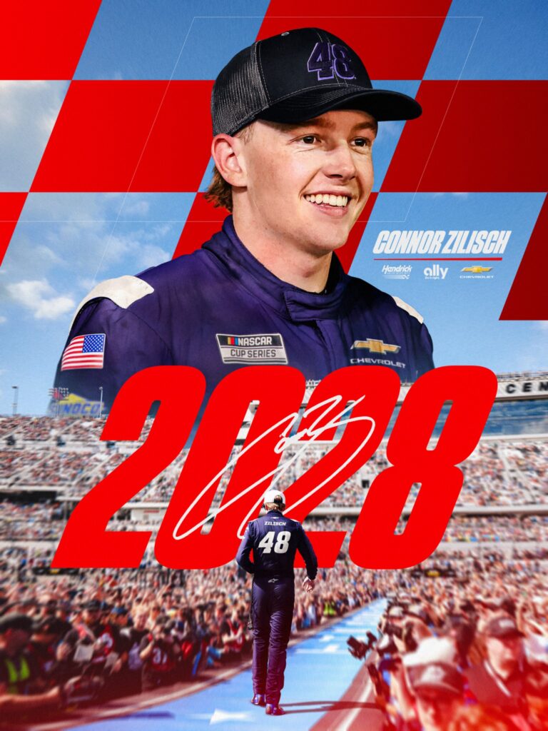 Hendrick Motorsports Taps Connor Zilisch as Next Driver of Iconic No. 48 - Speedway Digest