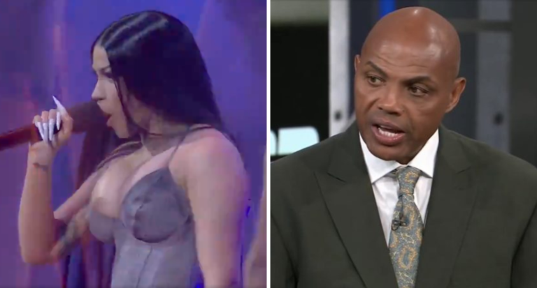 ‘Cardi Ds’: Charles Barkley flustered by rapper Cardi B during NBA Finals Game 3 halftime - Awful Announcing