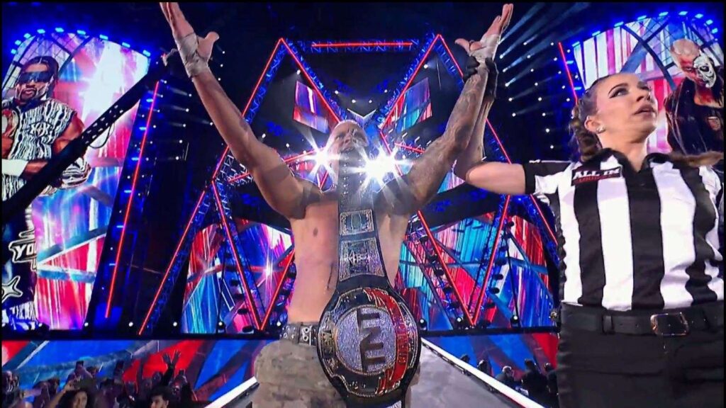 Darby Allin, with help from Sting, takes TNT Title off Kevin Knight at AEW All In 2026 - POST Wrestling