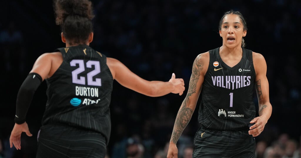 Connecticut Sun hosting Golden State Valkyries. Here's how to watch - CBS News