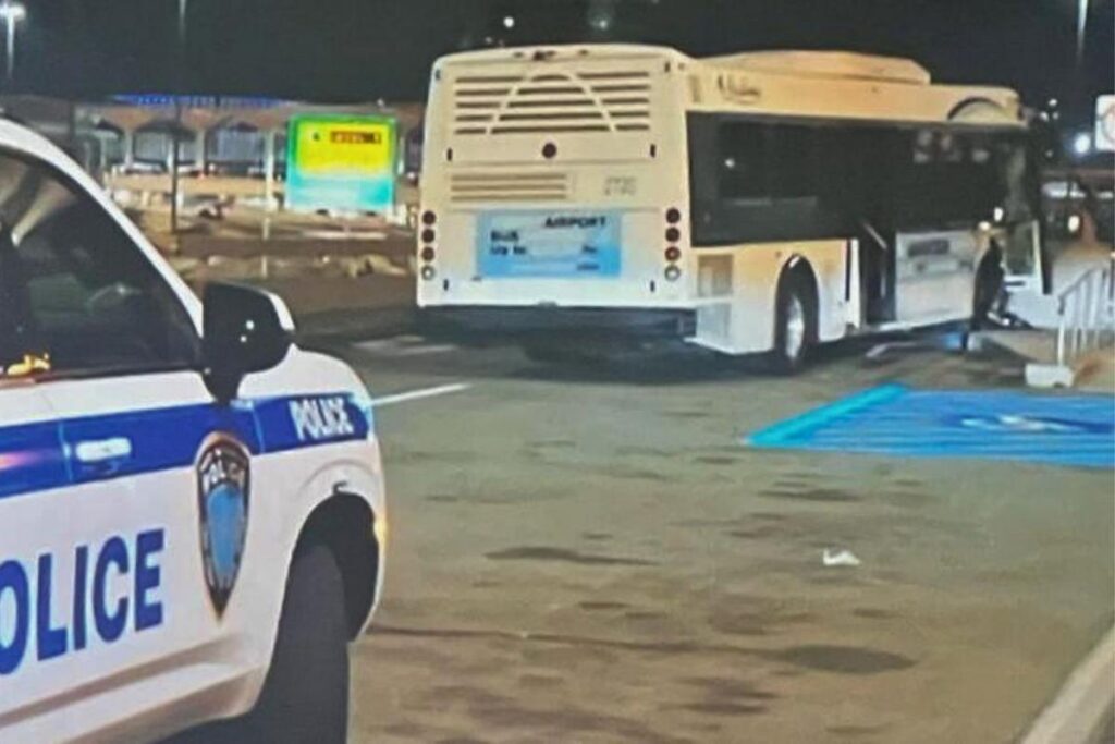 Employee bus crash injures 13 at Newark Airport Terminal B early Monday - New Jersey 101.5