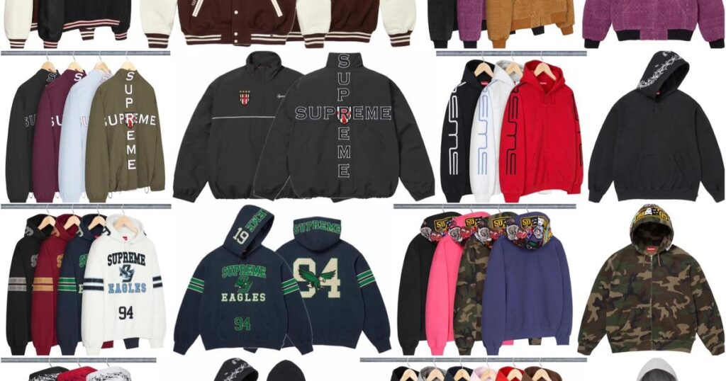 Everything Dropping From Supreme for Fall/Winter 2026 Week 1 - House of Heat°