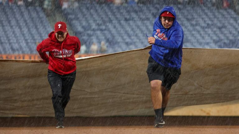 Why is the Blue Jays-Phillies Game Delayed Today? When Will it Start? - heavy.com
