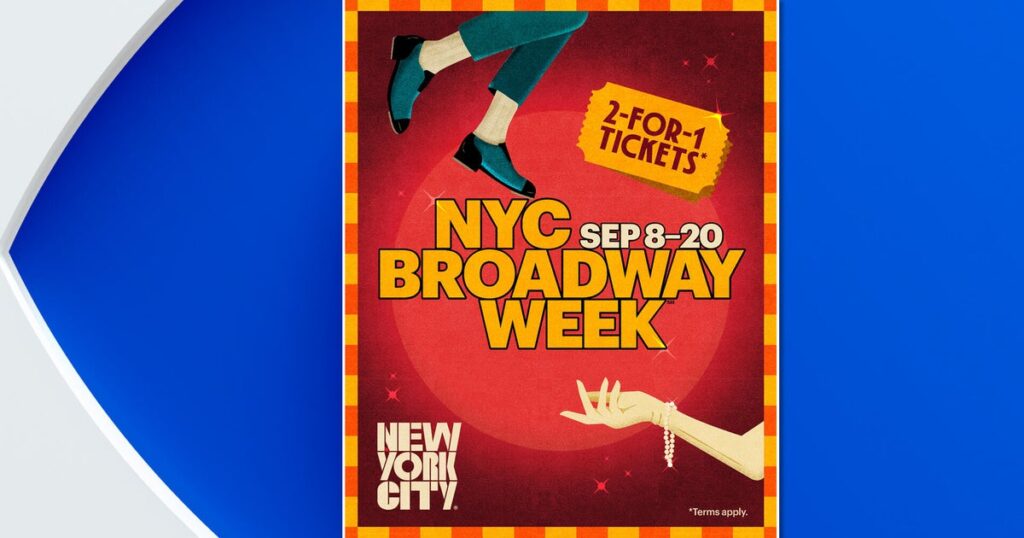 NYC's Broadway Week Fall 2026 2-for-1 tickets are on sale now - CBS News