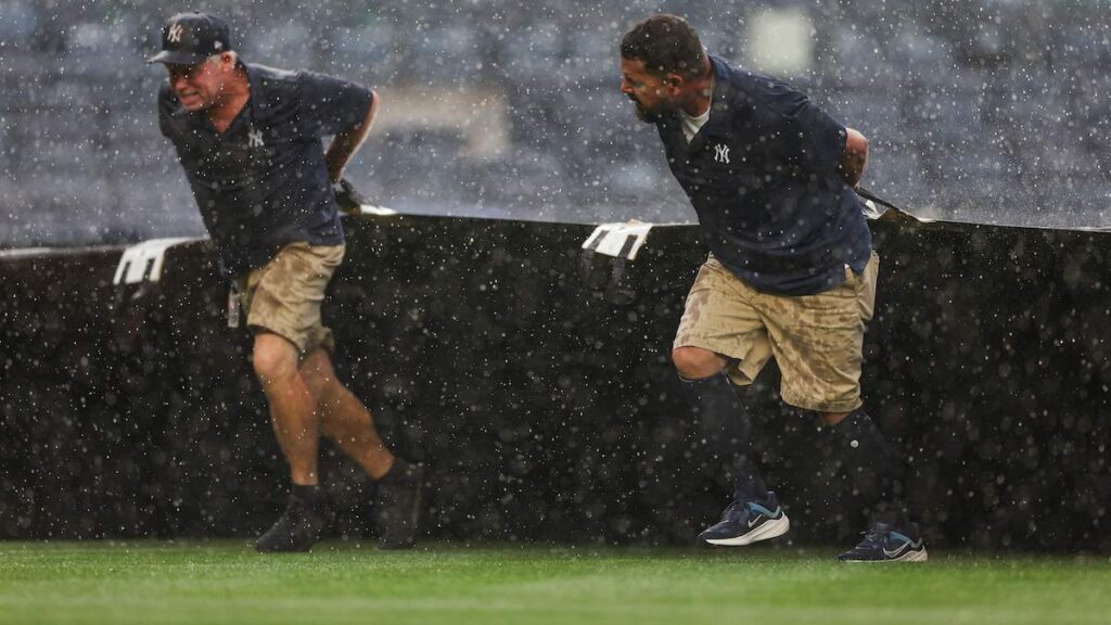 Why is the Cardinals-Yankees Game Delayed Today? When Will it Start? - heavy.com