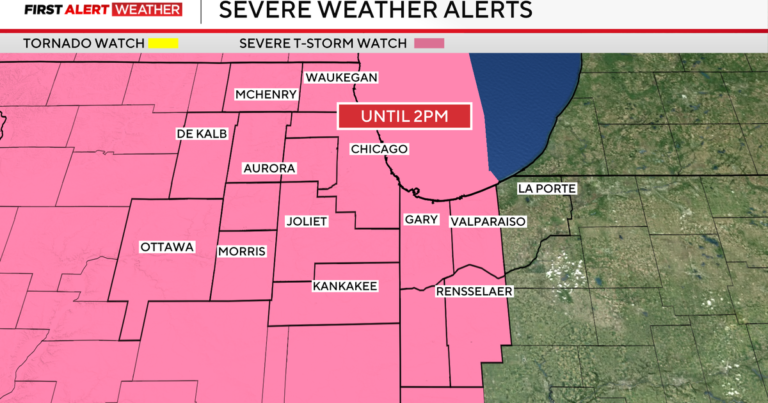 Chicago weather has enhanced risk for severe storms, damaging winds from derecho Tuesday - CBS News