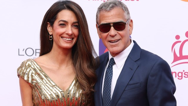 George & Amal Clooney’s Twins Turn Charity Event Into Rare Family Outing - AOL.com
