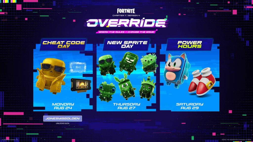 Fortnite Has Revealed Cheat Code Monday & More - GameRant