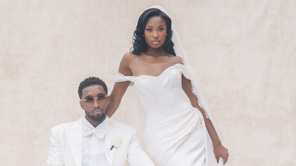 Coco Jones and Donovan Mitchell Collaborated Entirely With Black Designers for Their Wedding Wardrobe - Vogue