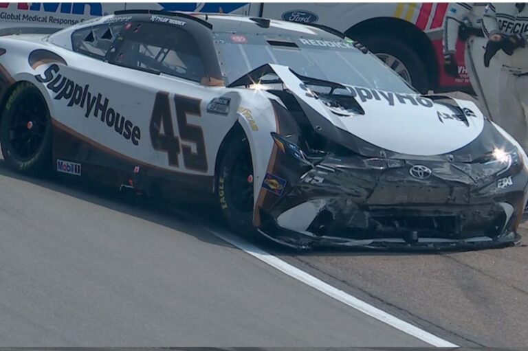 Tyler Reddick admits mistake in costly Lap 4 crash with Erik Jones - inkl