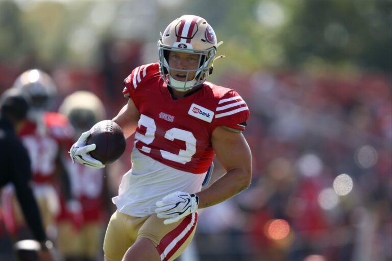 Christian McCaffery adds to 49ers injury woes with ‘tightness’ absence - New York Post