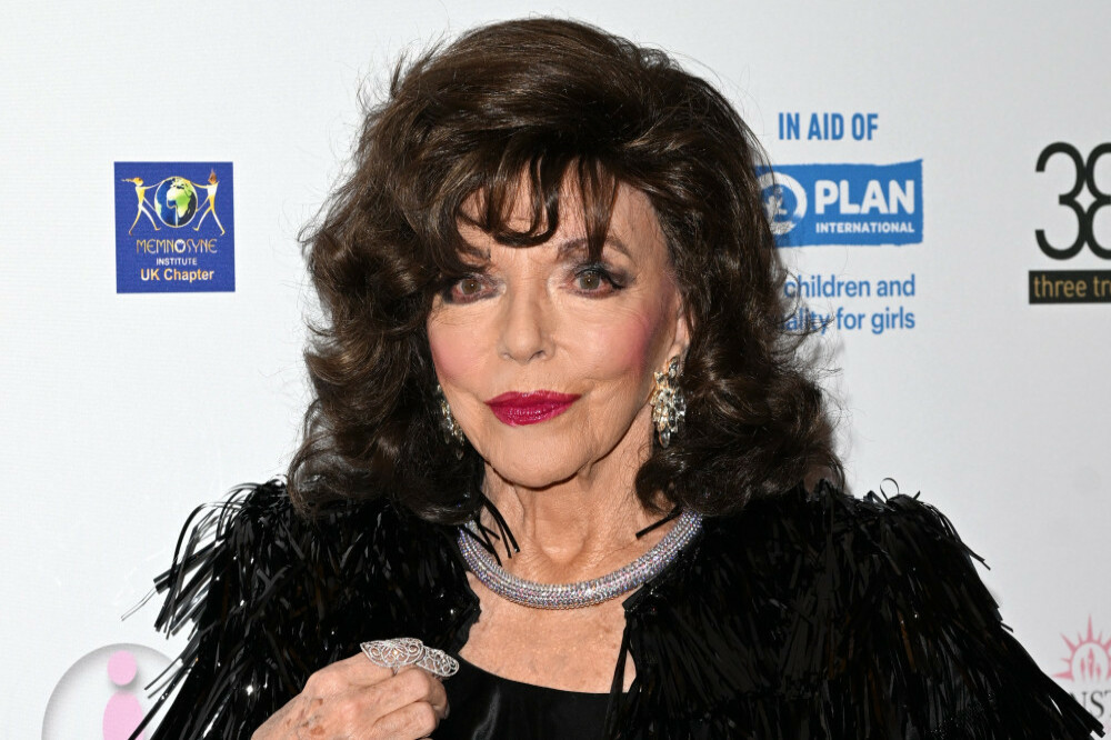 Joan Collins jokes she is spending all of pal Elizabeth Hurley’s money - Female First