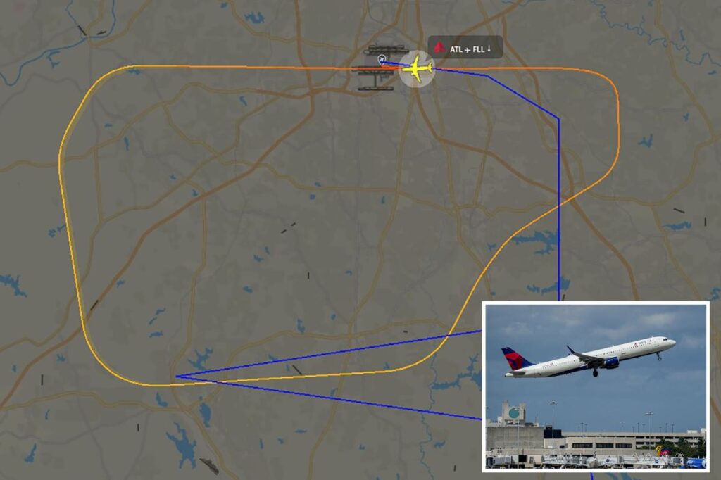 Delta flight forced to make emergency landing in Atlanta after 'smoky odor' reported on plane - New York Post