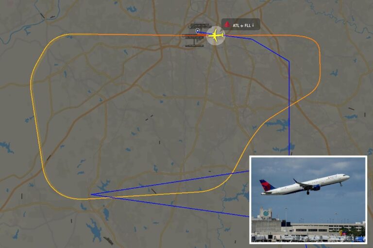 Delta flight forced to make emergency landing in Atlanta after 'smoky odor' reported on plane - New York Post