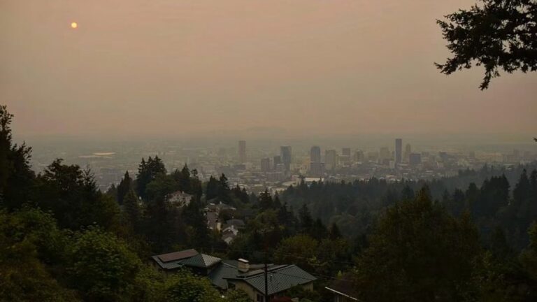 Wildfire smoke starts to clear Thurs. in Western Oregon, SW Wash. as temps reach 90 range - KATU