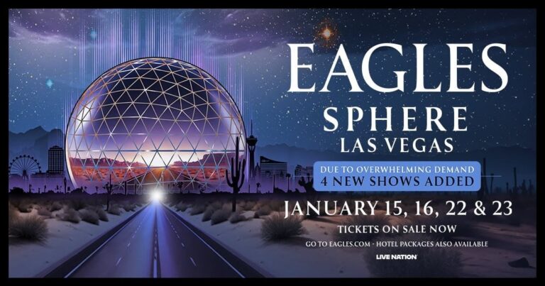 Eagles Add January Dates To Sphere Residency - That Eric Alper