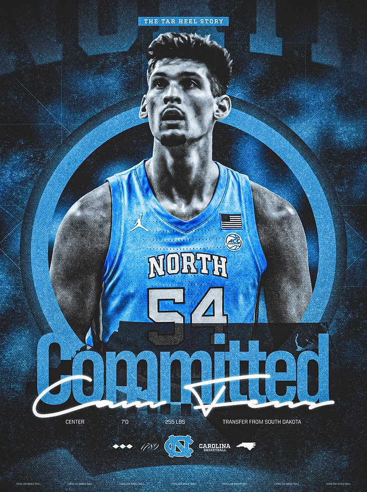 UNC Adds All-Summit League Big Man to Complete 2026-27 Roster - Heel Tough Blog