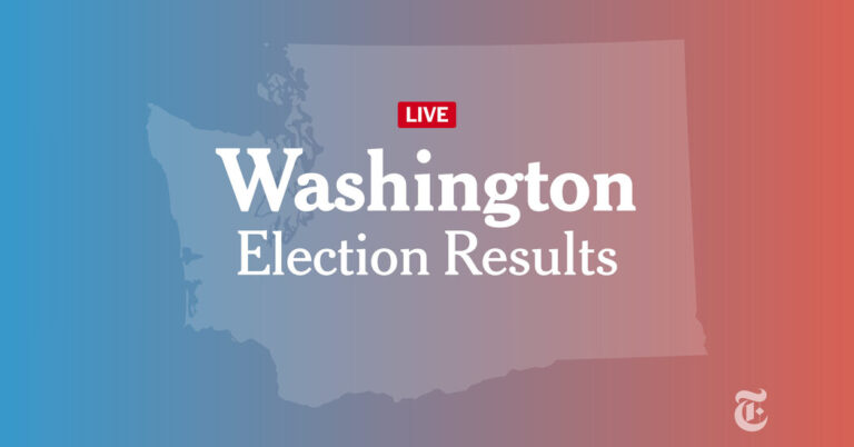 Washington Primary 2026: Live Election Results - The New York Times