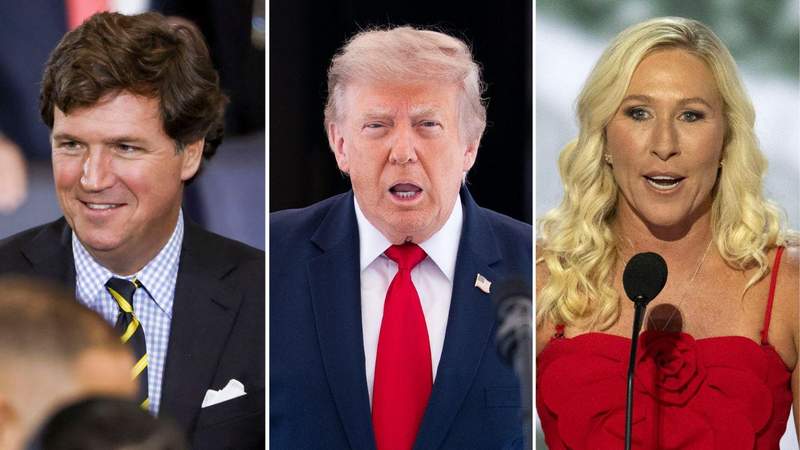 Donald Trump's Ex-Allies Tucker Carlson and Marjorie Taylor Greene Join Forces to Launch New Political Party After Claiming Prez 'Betrayed Us All' - AOL.com