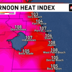 Heat dome settles over Florida with feels-like temperatures near 110 - WPEC