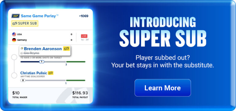 FanDuel Super Sub Promo: Your Player Prop Bet Transfers to the Substitute - VegasInsider