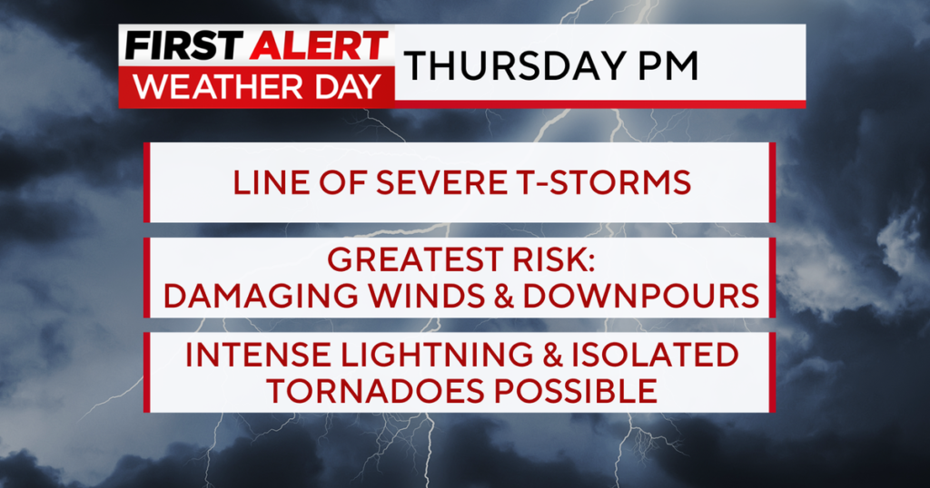 Tornado watch issued for 12 counties across Maryland - CBS News