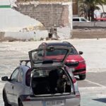 He goes to the mall and leaves his three dogs in the open trunk of the car in Lanzarote - La Voz de Lanzarote