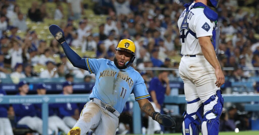 Brewers come alive in ninth, steal 5-4 win over Dodgers - Brew Crew Ball