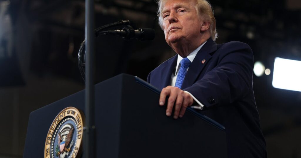 Trump threatens defamation suit against left-leaning think tank - CBS News