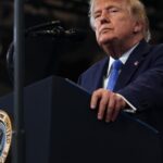 Trump threatens defamation suit against left-leaning think tank - CBS News