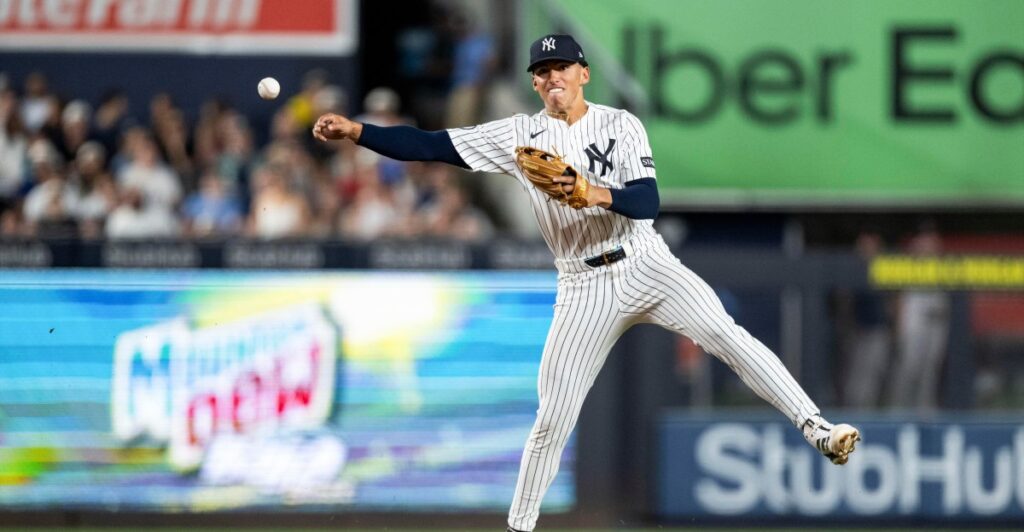 Yankees pull George Lombard Jr. from Saturday night game with possible knee injury - Pinstripe Alley