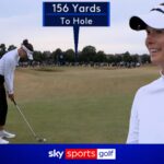 Women's Open: Esther Henseleit ties for the lead after INCREDIBLE approach - Sky Sports