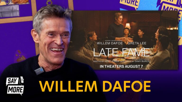 Willem Dafoe talks 'Late Fame' and how he approached his viral photo shoot - Mashable