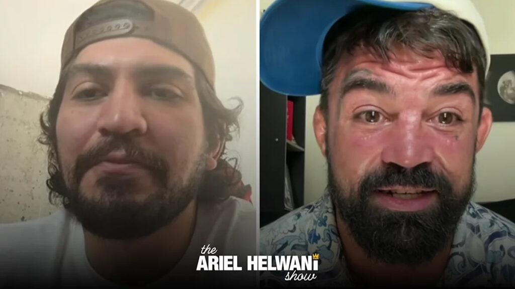 Mike Perry and Dillon Danis clash in heated face-to-face interview - Yahoo Sports
