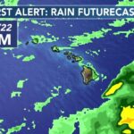 August 22, 2026 Moke update: Heavy rain is set to arrive to Big Island Sunday; Jen Robbins - Hawaii News Now