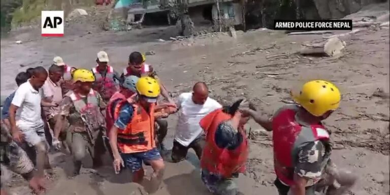 Rescuers recover bodies, help people trapped after flash flood in Nepal - WFSB