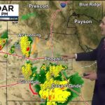 Tracking monsoon storms moving through Phoenix metro - AZ Family