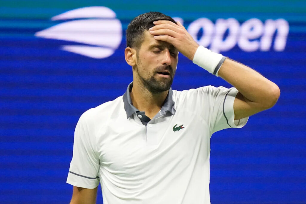Novak Djokovic loses in opening round of US Open for first time, falling in 5 sets to Mariano Navone - Yahoo Sports