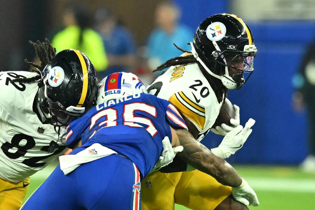 Steelers' Kaleb Johnson Draws Trade Interest From Rival Bengals Before Cuts - Yahoo Sports