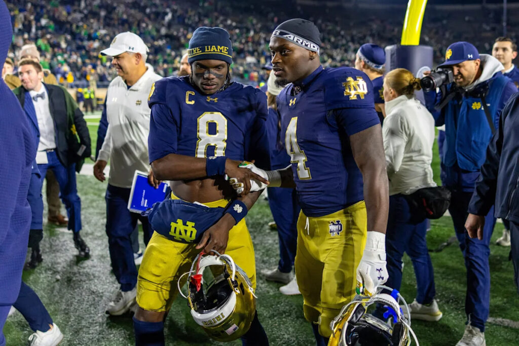 Notre Dame football names its four captains for the 2026 season - Yahoo Sports