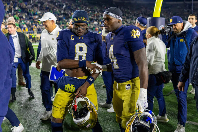 Notre Dame football names its four captains for the 2026 season - Yahoo Sports
