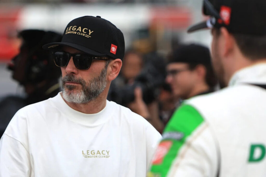 Jimmie Johnson breaks his silence on Carson Hocevar with surprising verdict amid growing NASCAR backlash - Yahoo Sports