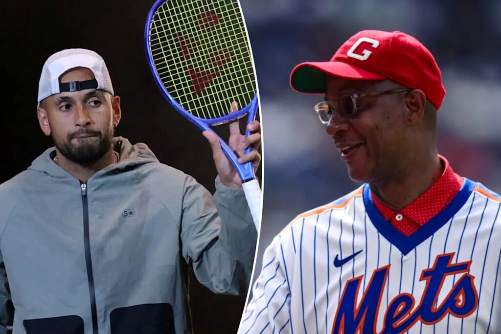 Darryl Strawberry has words for detractors of cocaine-suspended Nick Kyrgios - Yahoo Sports