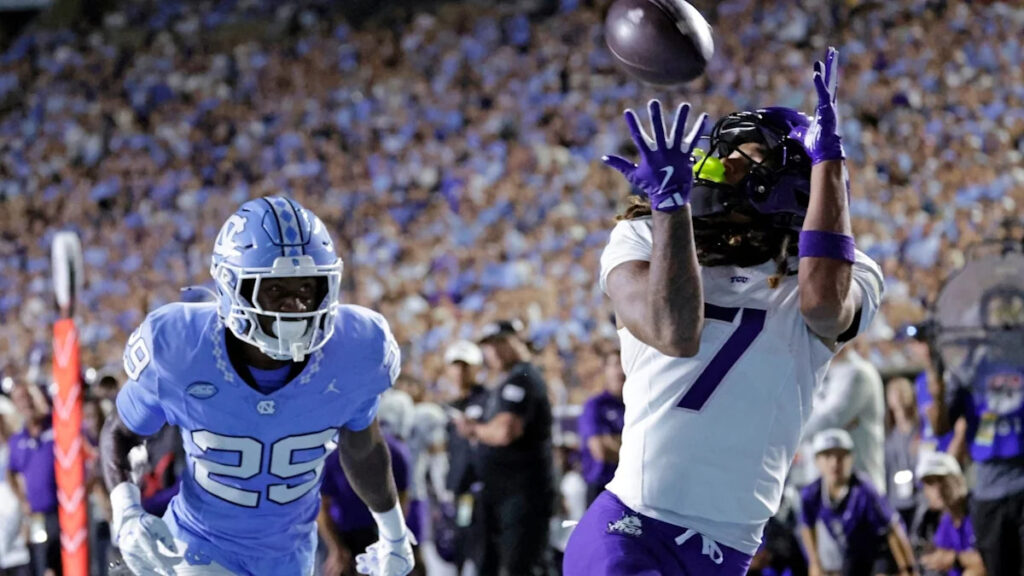 TCU WR out for North Carolina game in Ireland - Yahoo Sports